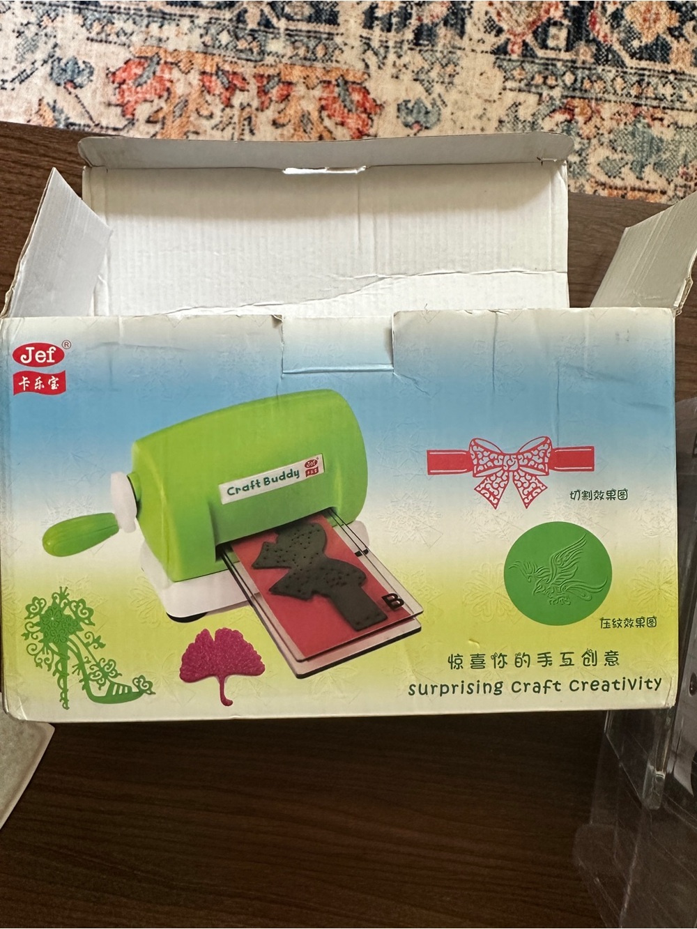 Craft Buddy  Die-Cut Machine in Green
